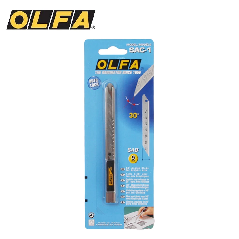 OLFA SAC-1(141B) 9mm 30 Degree - Woodworking Wallpaper recension och pris