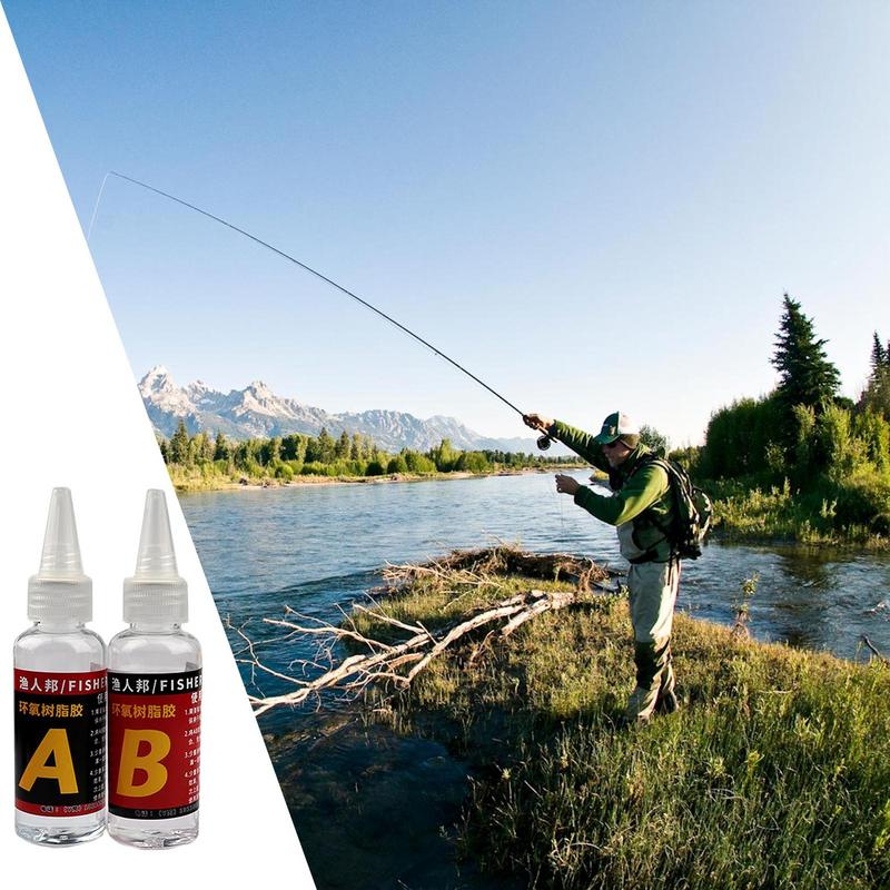 Adhesive For Fishing Rod Fishi - Woodworking Resin recension och pris