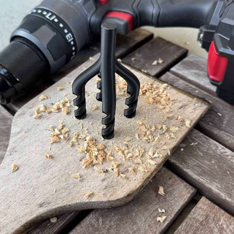 Plastic Four Prank Drill Bit T - Woodworking Jokes recension och pris